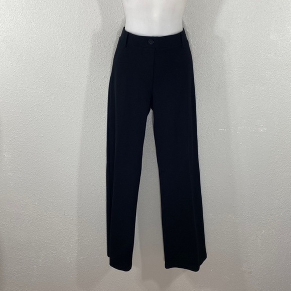 Betabrand Black Bootcut Classic Dress Yoga Pants Large L - Picture 7 of 13